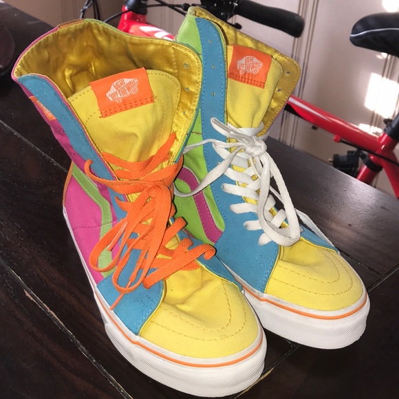 yellow van high tops